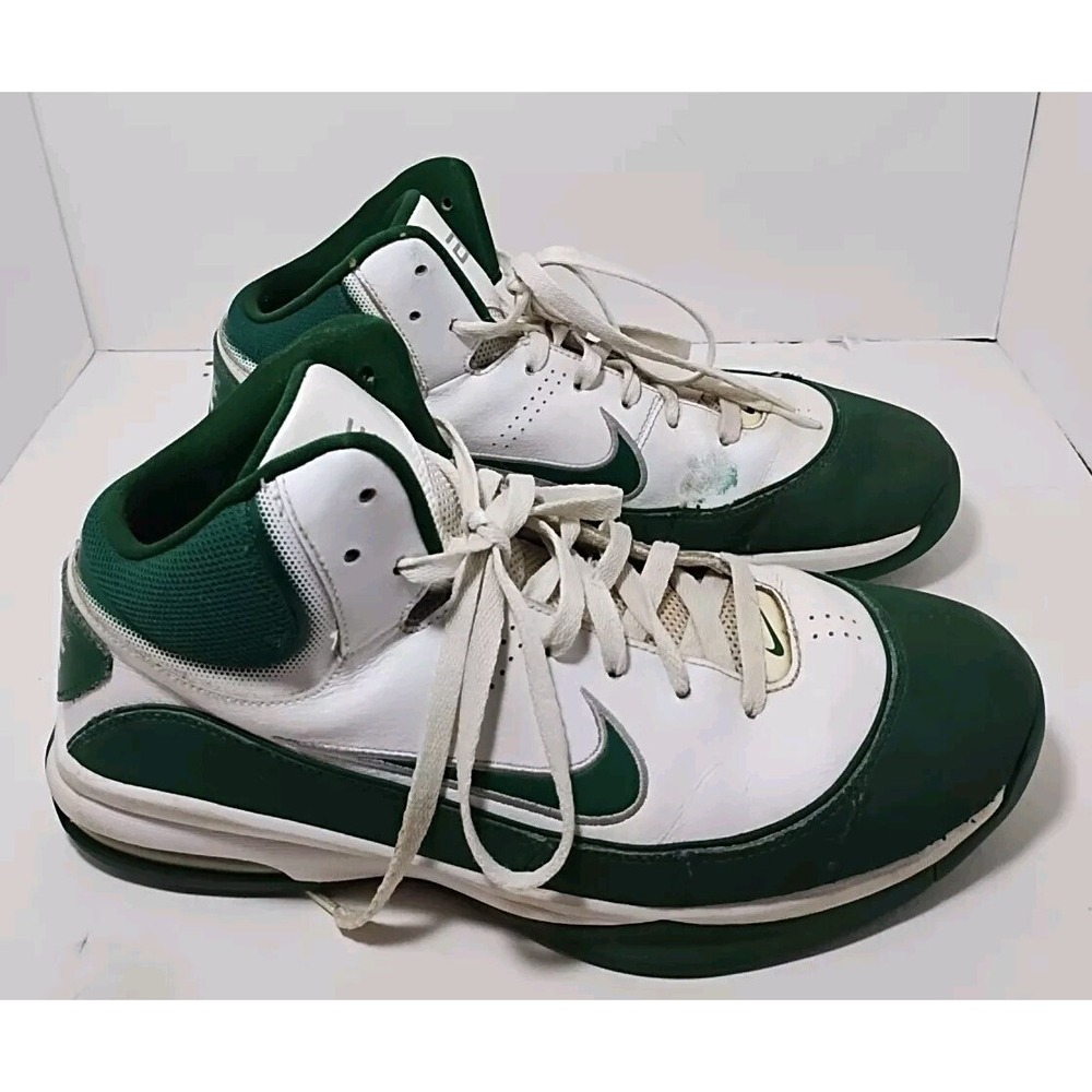Nike Air Max Elite Basketball Shoes Mens Size 11.5 Green Sneakers 454139-107 - Picture 2 of 13
